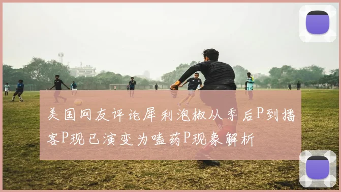 美国网友评论犀利泡椒从季后P到播客P现已演变为嗑药P现象解析