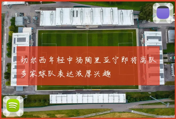 切尔西年轻中场陶里亚宁即将离队多家球队表达浓厚兴趣