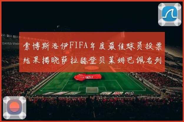 索博斯洛伊FIFA年度最佳球员投票结果揭晓萨拉赫登贝莱姆巴佩名列前茅